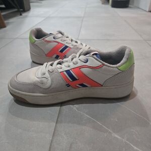 Trendy Women's Sneakers - Neon Pink, Purple, and Lime